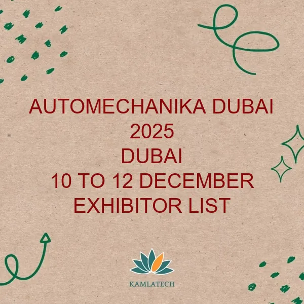 Automechanika Dubai Dubai 2025 Exhibitor List (2226 Exhibitors)